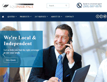 Tablet Screenshot of equiinsurance.com